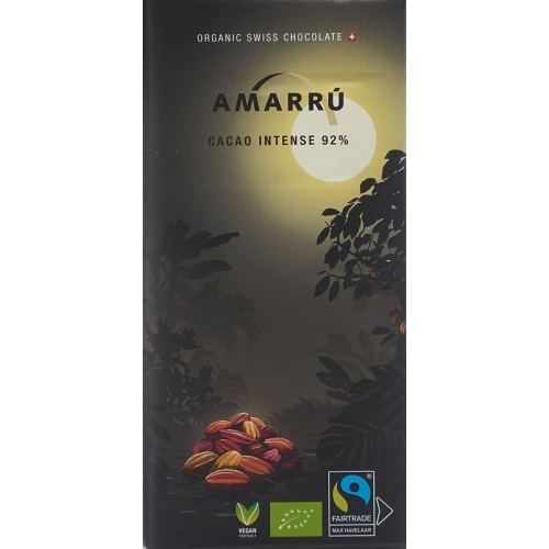 Amarru Cacao Intense 92% Bio Fairtrade 80g buy online