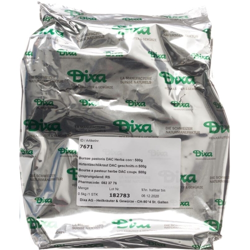 Dixa Bursae Pastoris Herba Conc Dac 500g buy online