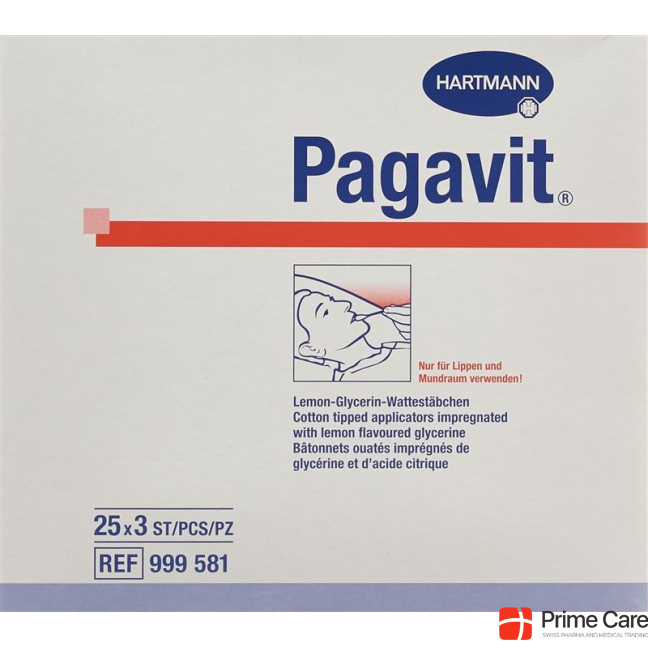 PAGAVIT Glyc oral care sticks 25 Btl 3 Stk