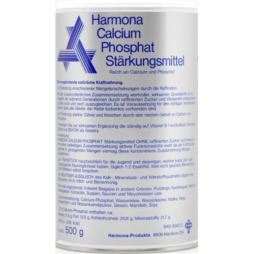 Harmona Calcium Phosphat Pulver 500g buy online