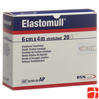 Elastomull gauze bandage white 4mx6cm 20 pcs.