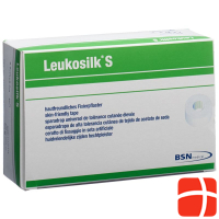LEUKOSILK S лейкопластырь 9,2мх2,5см белый 12 шт.