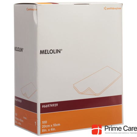 Melolin Компрессы для ран 10x20 см стерильные 100 шт.