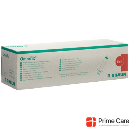 OMNIFIX Syringe 5ml Luer latexfree 100 pcs.