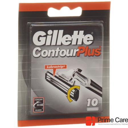 GILLETTE CONTOUR Plus replacement blades 10 pcs.