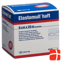 ELASTOMULL HAFT gauze bandage white 20mx8cm roll