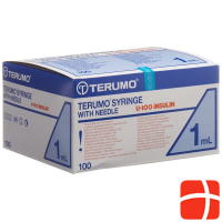 Terumo Insulin Syringe 26G 13x0.45mm 100 x 1 ml