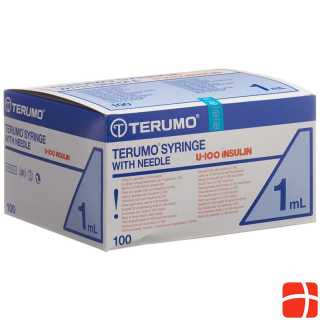 Terumo Insulin Spritze 26G 13x0.45mm 100 x 1 ml