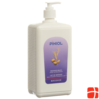 Piniol Массажное молочко с миндальным маслом зародышей пшеницы 1000 мл