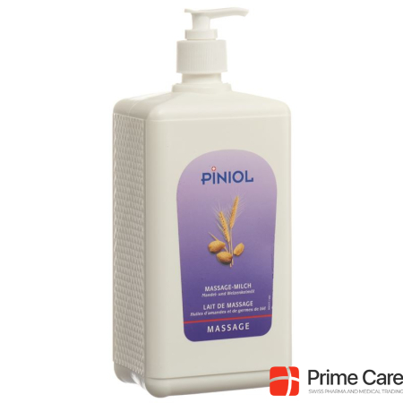Piniol massage milk with almond wheat germ oil 1000 ml