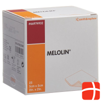 MELOLIN wound dressings 5x5cm sterile 25 Btl