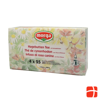 Morga Rosehip Tea with Cover Btl 100 Stk