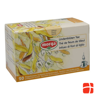 Morga lime blossom tea with cover Btl 20 Stk