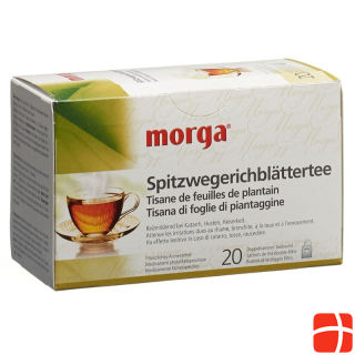 MORGA Ribwort tea Btl 20 pcs