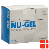 Nu Gel hydrogel with alginate 10 x 15 g