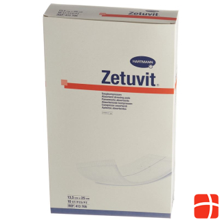 Абсорбирующий бинт Zetuvit 13,5x25 см стерильный 10 шт.