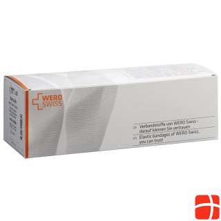 WERO SWISS Lux Elastic Fixation Bandage 4mx8cm white 20 pcs.