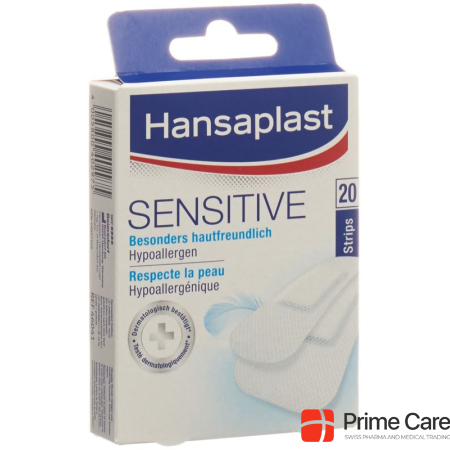 Hansaplast Sensitive Schnellverb Strip 20 Stk