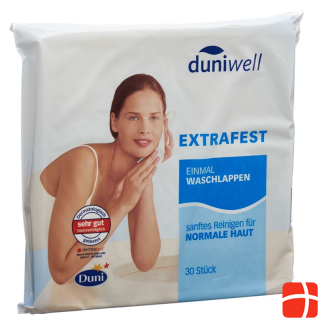 Duniwell disposable washcloth 30 pcs