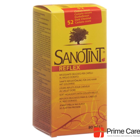 Sanotint Reflex Hair Tint 52 темно-коричневый