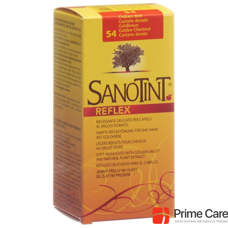 Sanotint Reflex Hair Tint 54 golden brown