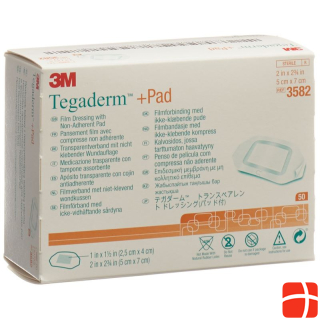 3M Tegaderm+Pad 5x7cm Wound pad 2.5x4cm 50 pcs.