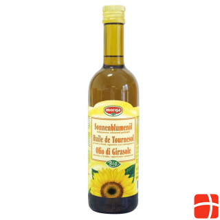 Morga Sunflower oil cold pressed organic action Fl 5 dl