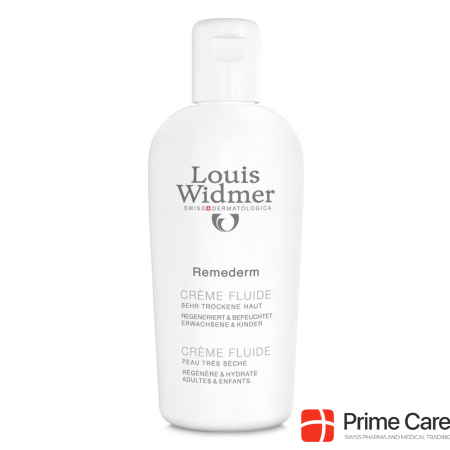 Louis Widmer Remederm Crème Fluide Non Parfumé 200 ml
