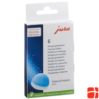 Jura 2-phase cleaning tablets 6 pcs.