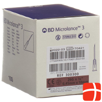 BD Microlance 3 Инъекционная канюля 0,45x10 мм коричневая 100 шт.