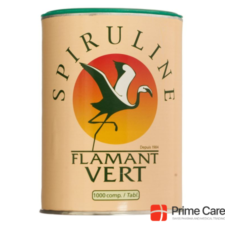 Spirulina Flamant Vert Bio Tabl 500 mg Ds 1000 pcs