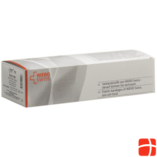 WERO SWISS Fix elastic gauze bandage 4mx6cm white 20 pcs.