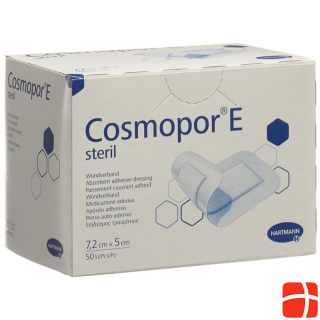 Cosmopor E quick bandage 7.2cmx5cm sterile 50 pcs.