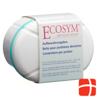 Ecosym storage box for the denture