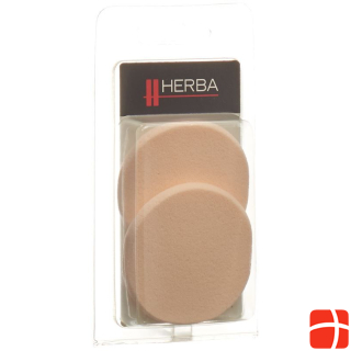 Herba makeup sponge round 2 pcs 5607