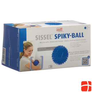 SISSEL Hedgehog balls 10cm blue 2 pcs