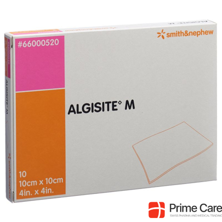 Algisite M alginate compresses 10x10cm 10 pcs.
