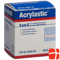 Acrylastic plaster bandage 2.5mx6cm elastic