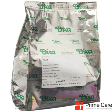 Dixa hay flowers whole post purified 500 g