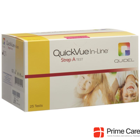 QuickVue In-Line Strep A 25 tests