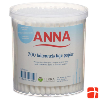 Anna cotton swab paper 200 pcs