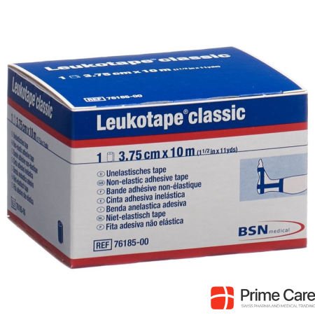 Leukotape classic plaster tape 10mx3.75cm blue