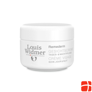 Louis Widmer Remederm Crème Visage Non Parfumé 50 ml