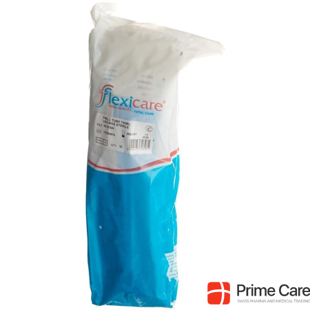 Flexicare urine bag 750ml 30cm drain backflow valve 10 pcs.