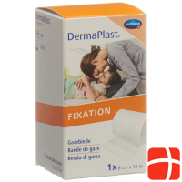 DermaPlast gauze bandage firm-edged 8cmx10m
