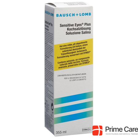 BAUSCH LOMB Sensitive Eyes saline solution 355 ml