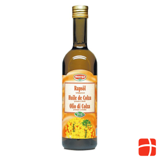 Morga Rapeseed oil cold pressed organic action Fl 5 dl