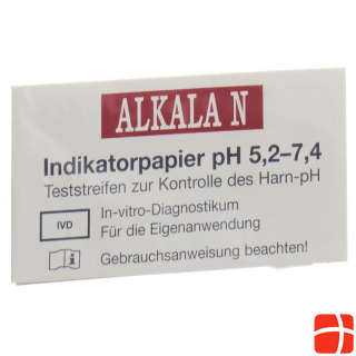 Alkala N Indicator Paper pH 5.2-7.4