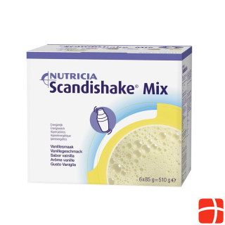 Scandishake Mix Plv Vanilla 6 x 85 g