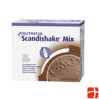 Scandishake Mix Plv Chocolat 6 x 85 g